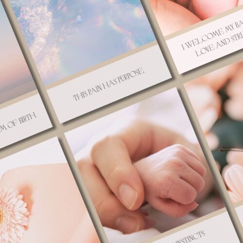 Birth Affirmation Cards – Pregnancy & Birth