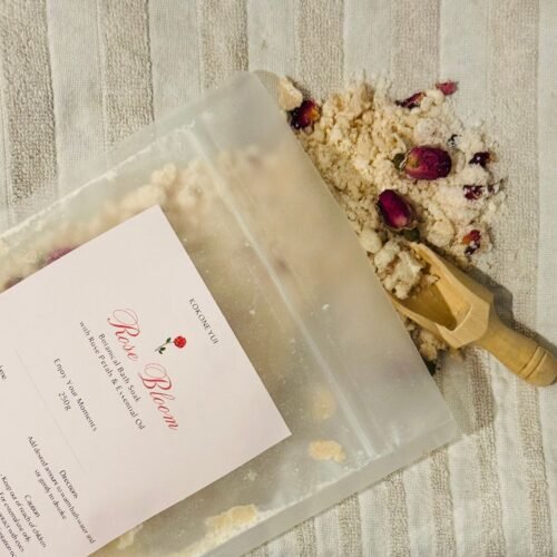 ROSE BLOOM – Botanical Bath Soak (250g Refill Pouch)